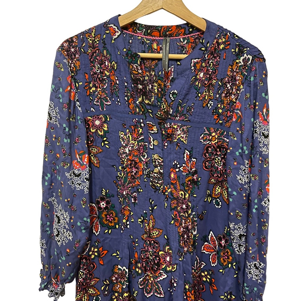 Anthropologie Diana Pintucked Tunic Dress - Picture 4 of 8